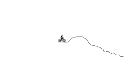uphill