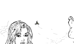 girl lying