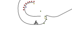 Fly blocks track