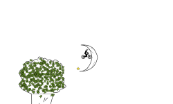 Moon walking.