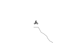 down hill