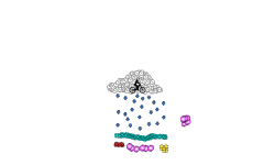 Cool Rainy cloud