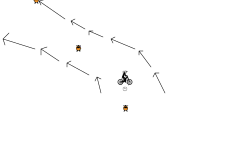 Helicopter flying