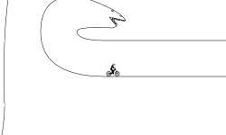 Riding threw a Snake