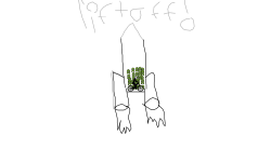 blastoff, moon, earth