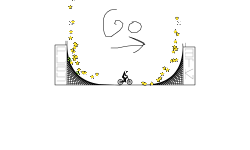 Lit Half Pipe