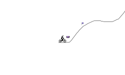 up hill blob