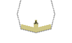 Pixel Art Circle Track