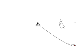 down hill