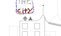 The 2D city