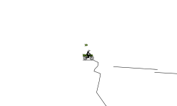 DOWN HILL IS DUM