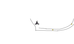 Just Hold UP and right arrow