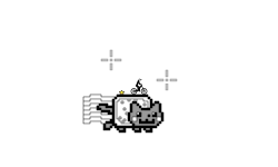 Pixel Art; Nyan Cat!
