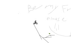 Wierd wheelie. Bmx & MtB track