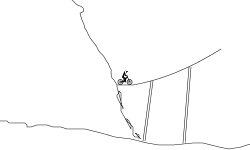 The town