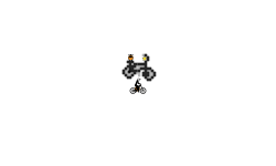 BMX Bike Pixel art