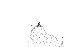 mountain downhill track