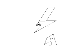 leaps on land
