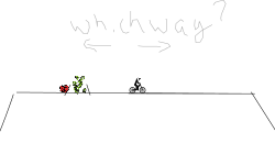 Which way? My first track