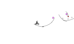 a small hold up and left