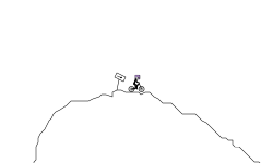 Down the mountain