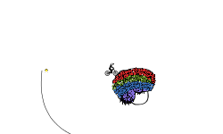 Clown Afro