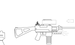 Gun riding extended