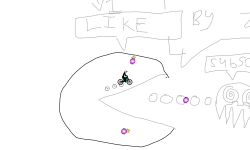 13 subs Pac-Man Drawing