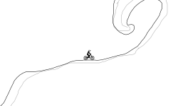 downhill