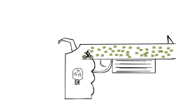 PISTOLA imitation kkkkkkkkk