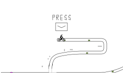 down arrow to start