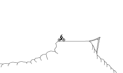 into the cave