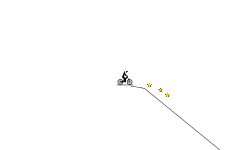 try to reach the star