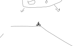 black downhill forest