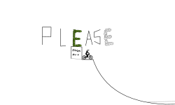 The letter E