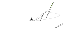 curved climb