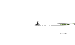 Bmx try to wheelie