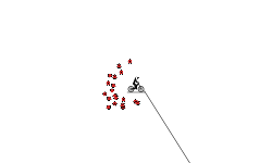 Spike down hill