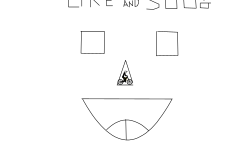: D face