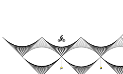 pixel triangles