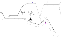 trial + wheelie