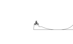 BMX Hard Jump Line