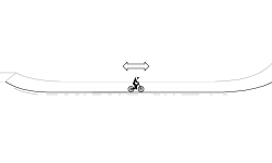 dirt jumps left or right