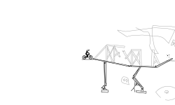 Broken bridge