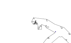 cave and spaceship