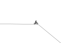 go downhill
