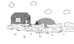 House on the stream
