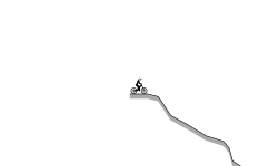 downhill
