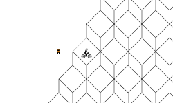 A giant 3D pyramid