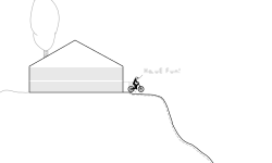 1st downhill track